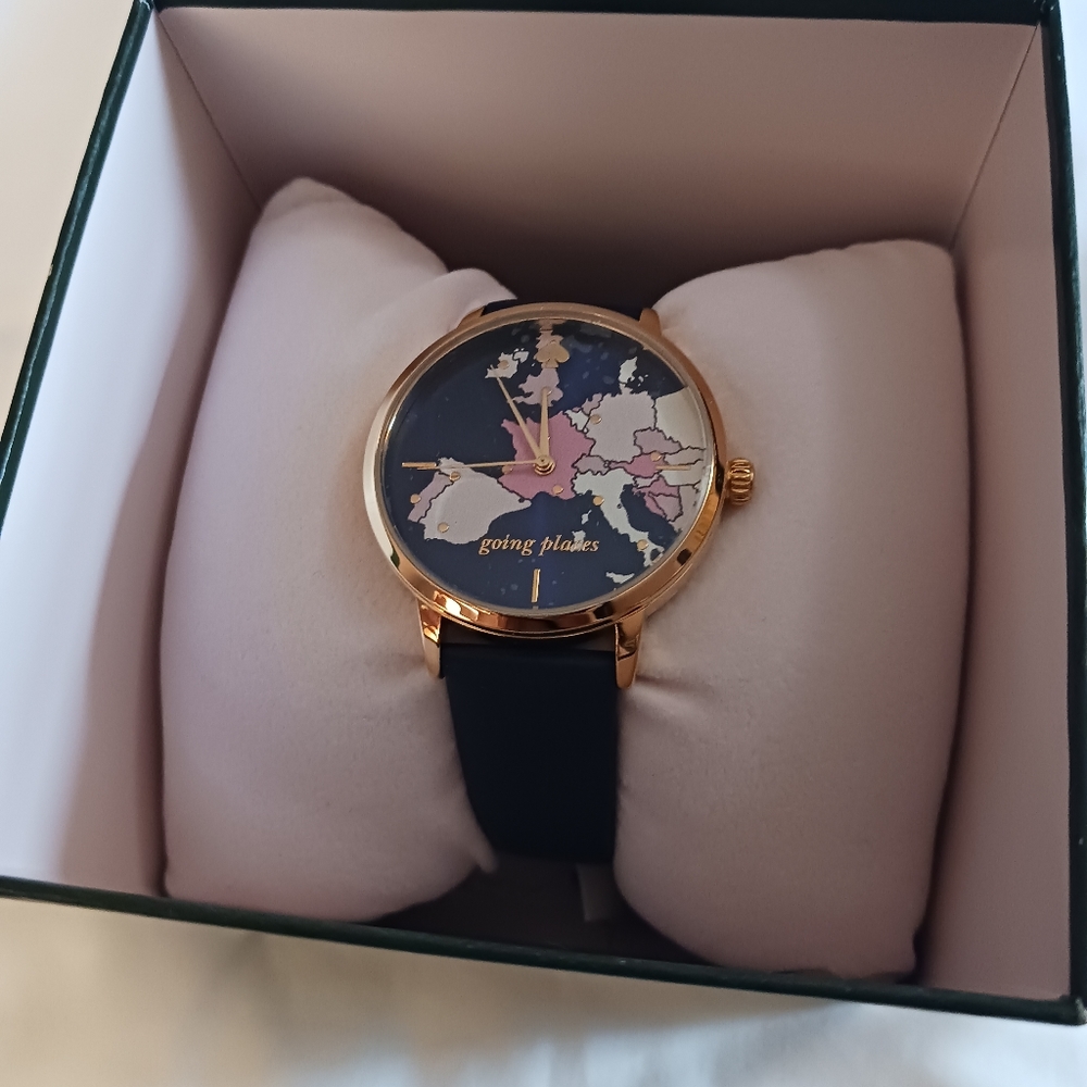 Kate Spade "Metro Map" watch